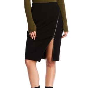 Bailey 44 Black Zipper Skirt XS